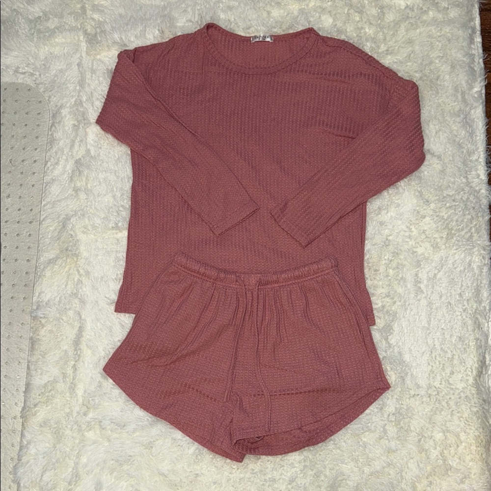 Cozy Pink Loungewear Set